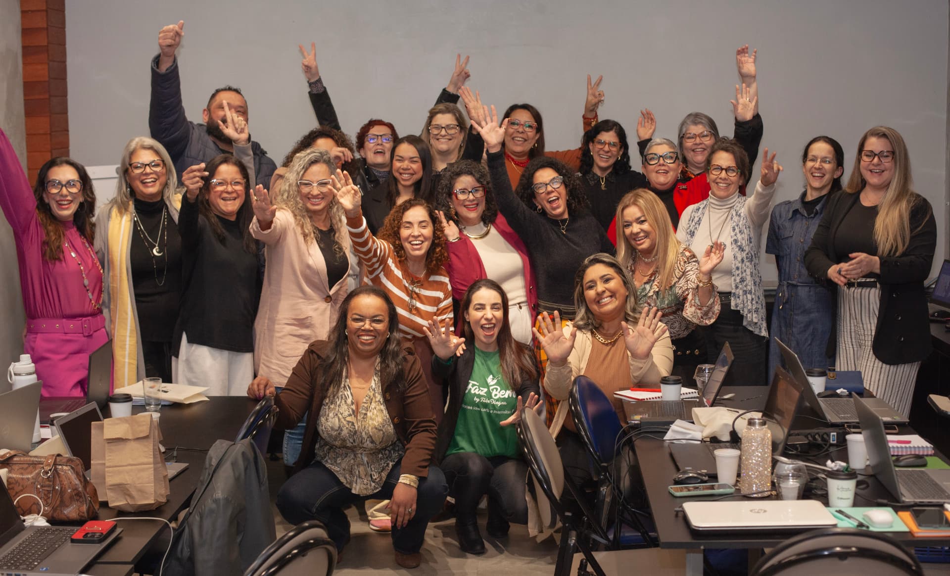 Turma da Oficina de Diagnóstico com Patrícia Tedesco